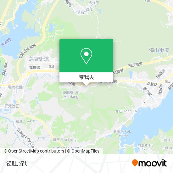 径肚地图