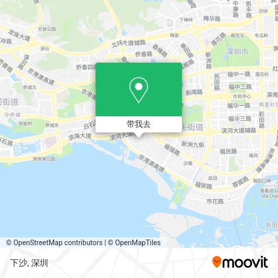 下沙地图