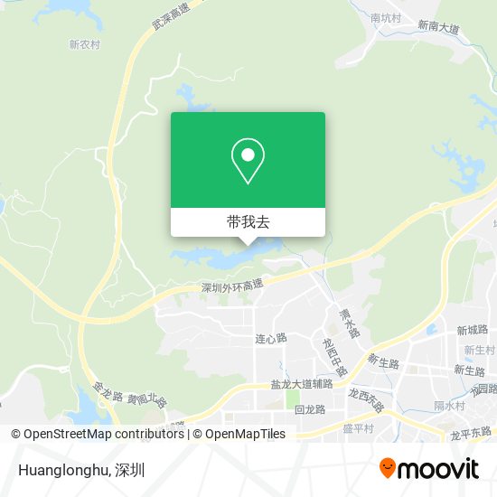 Huanglonghu地图