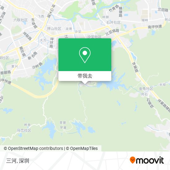 三河地图