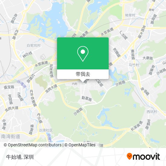 牛始埔地图