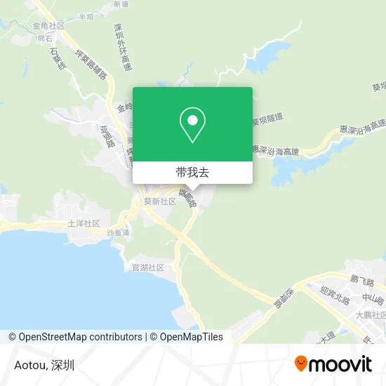 Aotou地图