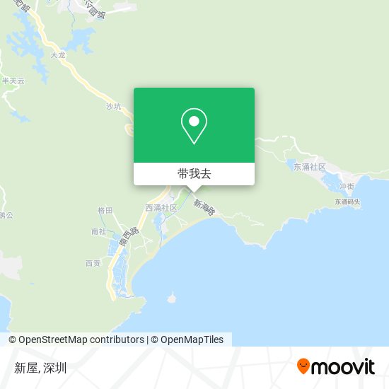 新屋地图