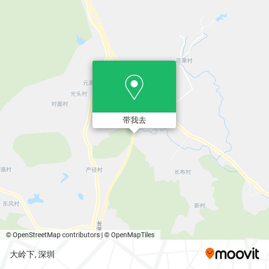大岭下地图