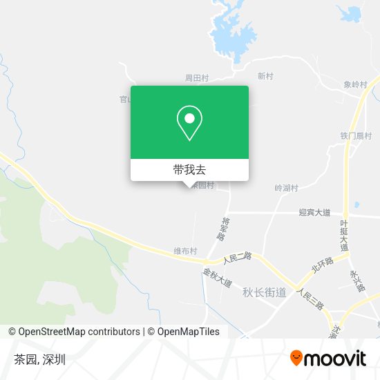 茶园地图
