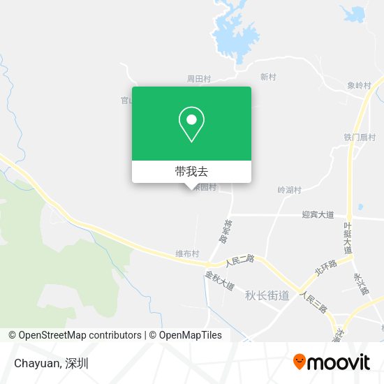 Chayuan地图