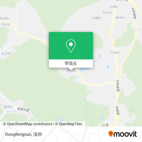 Dongfengcun地图