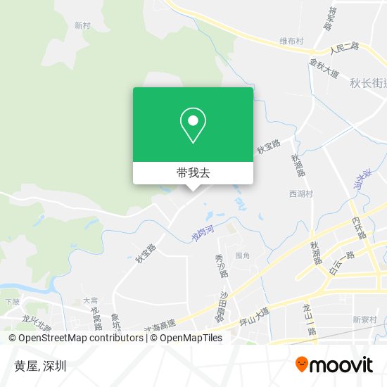 黄屋地图