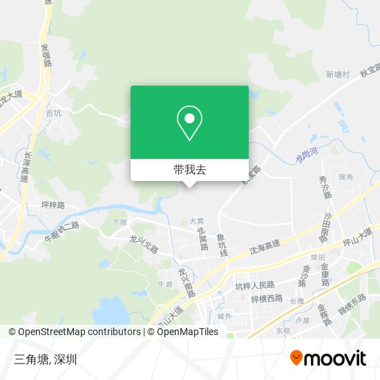 三角塘地图