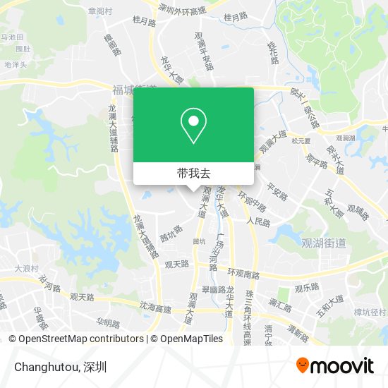 Changhutou地图