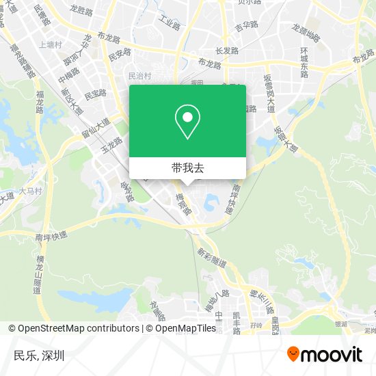民乐地图