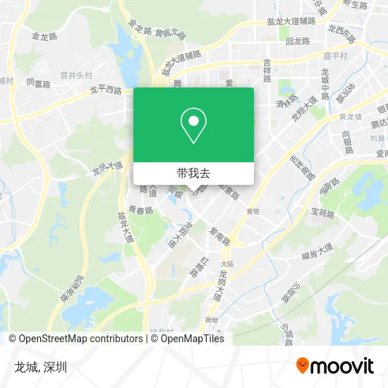 龙城地图