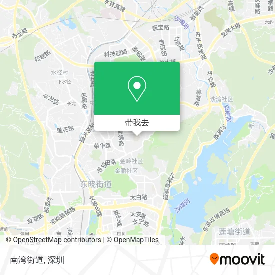 南湾街道地图