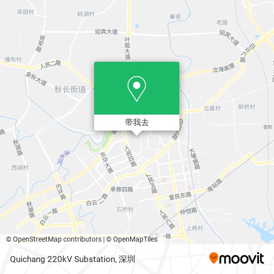 Quichang 220kV Substation地图