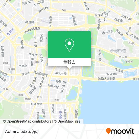 Aohai Jiedao地图