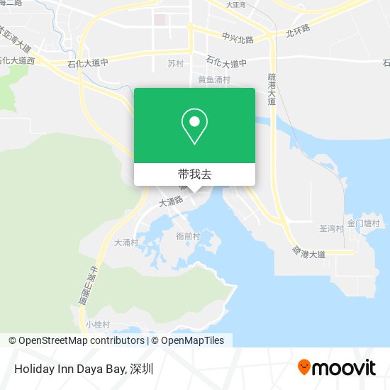 Holiday Inn Daya Bay地图