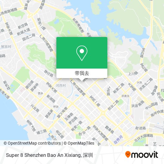 Super 8 Shenzhen Bao An Xixiang地图