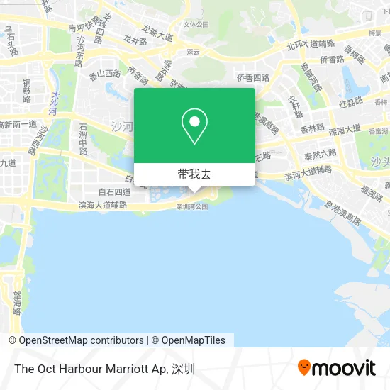 The Oct Harbour Marriott Ap地图