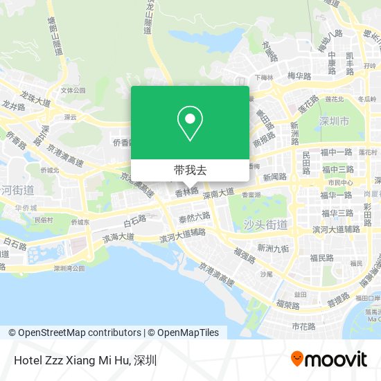 Hotel Zzz Xiang Mi Hu地图