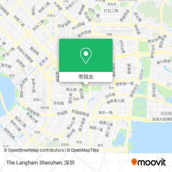 The Langham Shenzhen地图