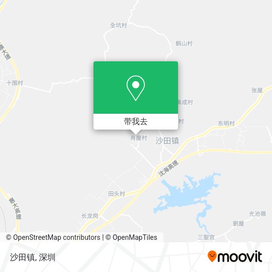 沙田镇地图