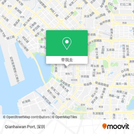 Qianhaiwan Port地图