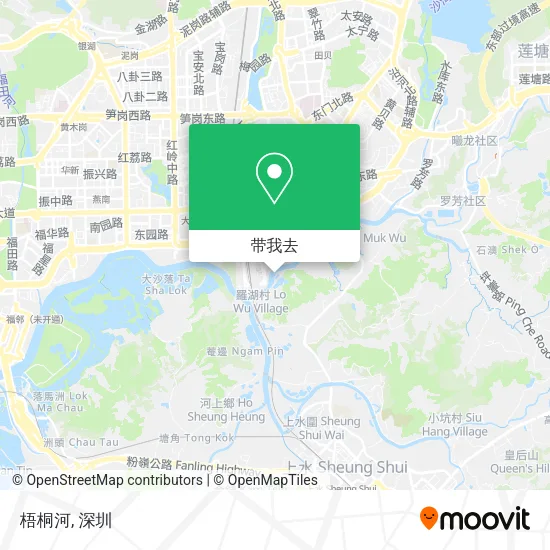 梧桐河地图