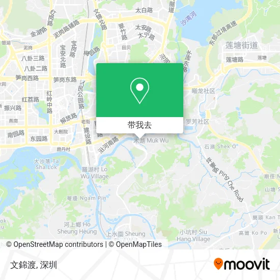 文錦渡地图