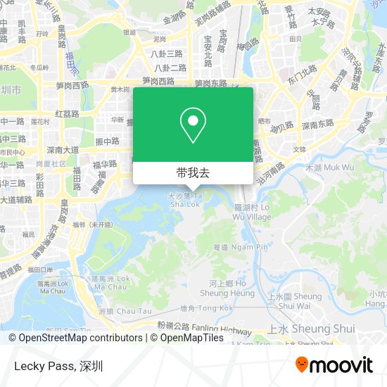 Lecky Pass地图