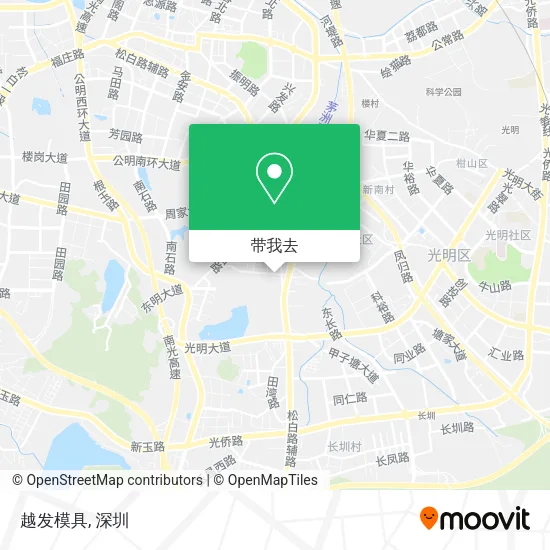 越发模具地图