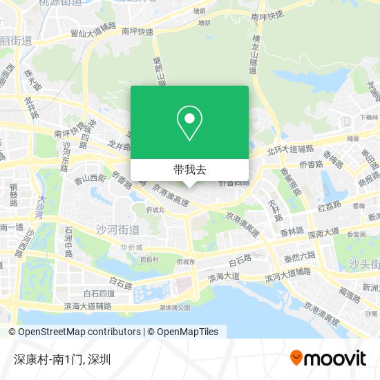 深康村-南1门地图