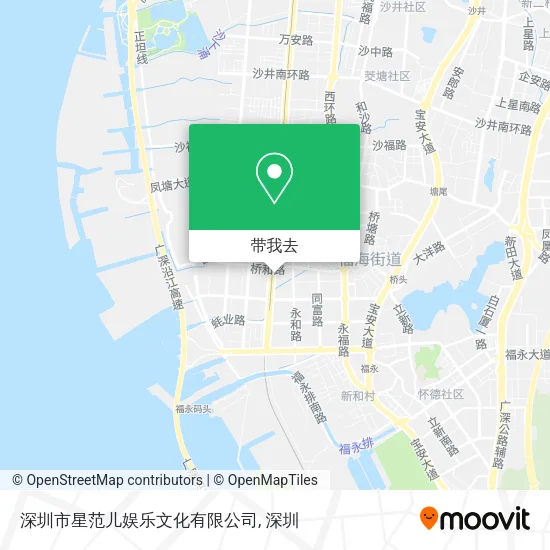 深圳市星范儿娱乐文化有限公司地图