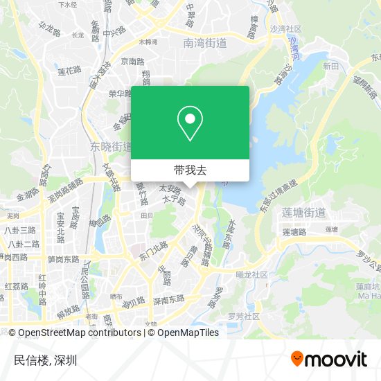 民信楼地图
