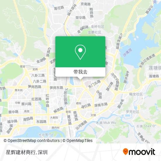 星辉建材商行地图