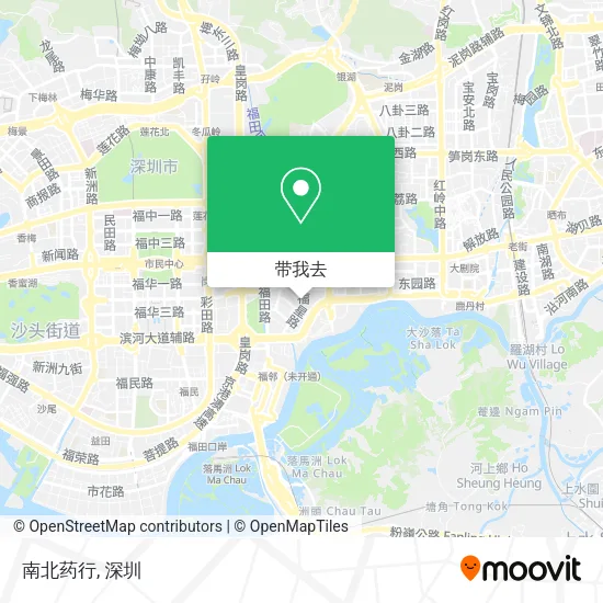 南北药行地图