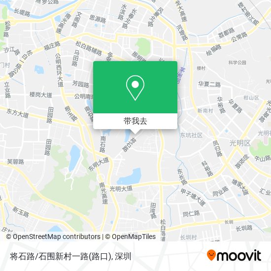 将石路/石围新村一路(路口)地图