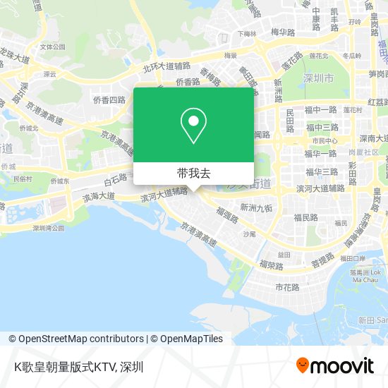 K歌皇朝量版式KTV地图