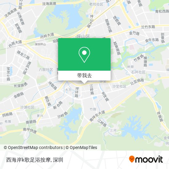 西海岸k歌足浴按摩地图