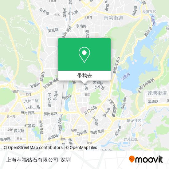 上海萃福钻石有限公司地图