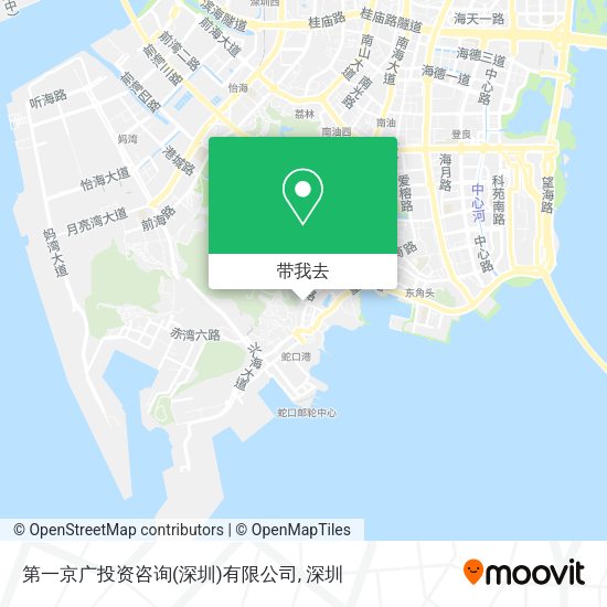 第一京广投资咨询(深圳)有限公司地图