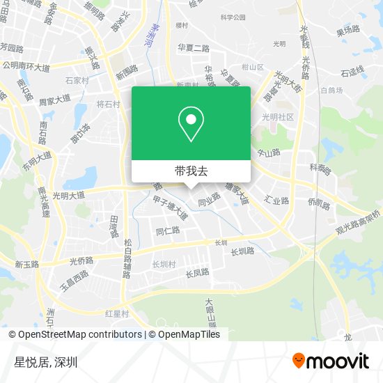 星悦居地图