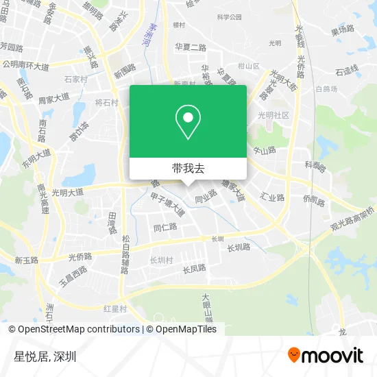 星悦居地图