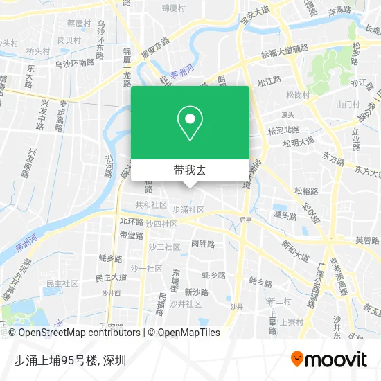 步涌上埔95号楼地图