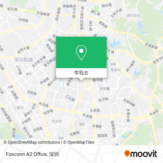 Foxconn A2 Office地图
