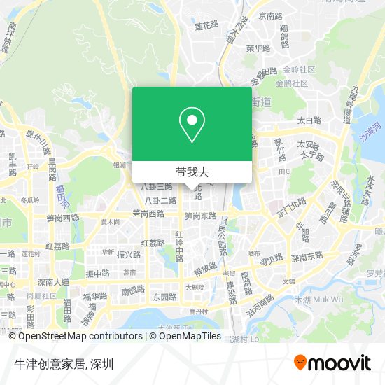 牛津创意家居地图
