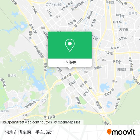深圳市猎车网二手车地图