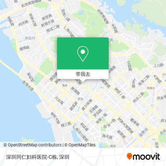 深圳同仁妇科医院-C栋地图