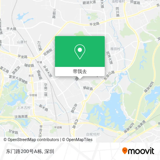 东门路200号A栋地图