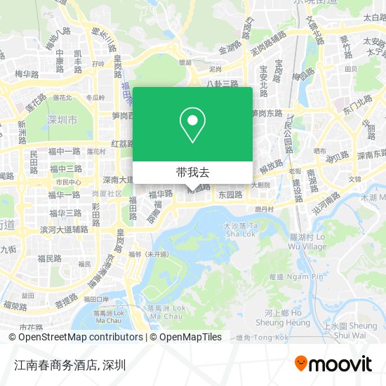 江南春商务酒店地图