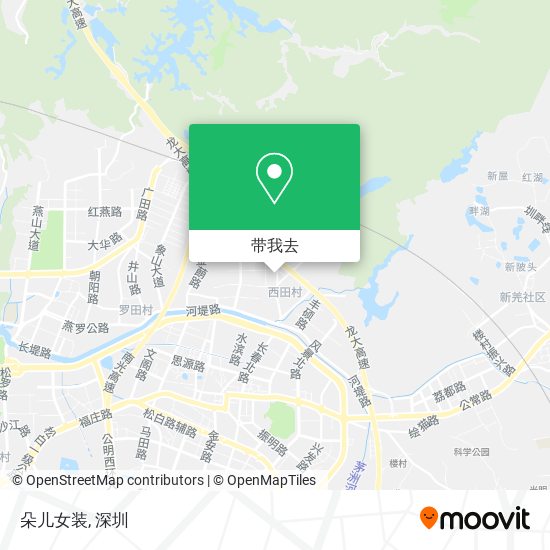 朵儿女装地图